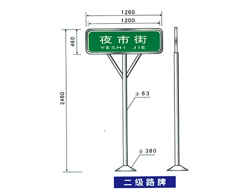 北京地名标识牌